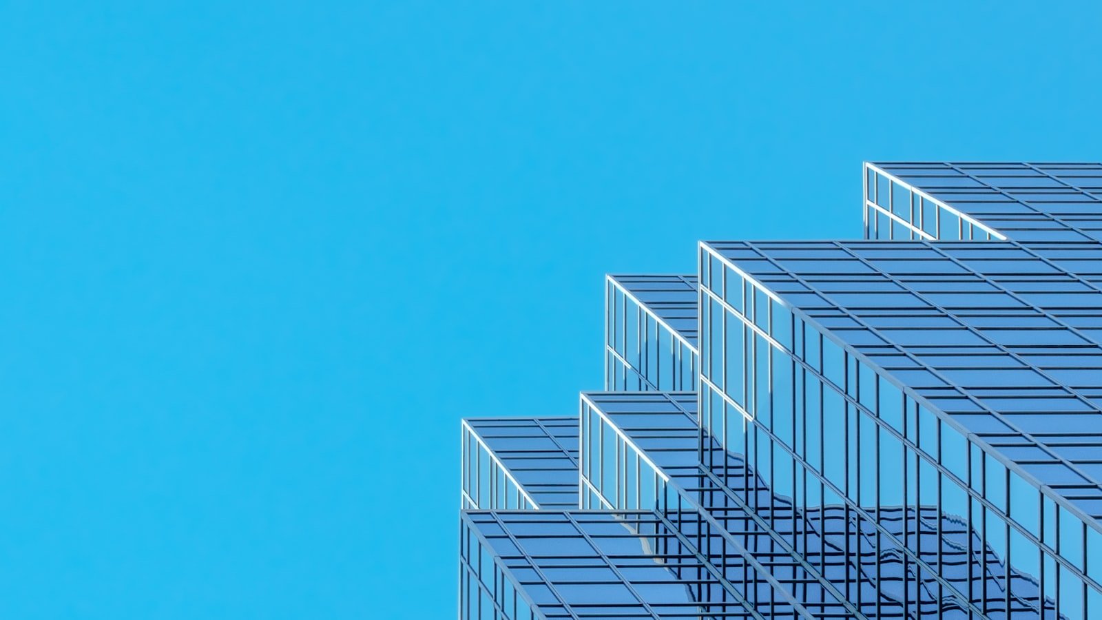 Quartier d'affaires moderne aux tours de verre — référencement SEO et GEO à Casablanca, Maroc