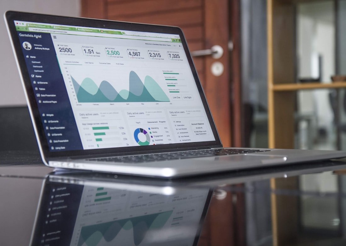 Tableau de bord marketing combinant données de publicité Meta Ads et de référencement organique — acquisition de leads au Maroc